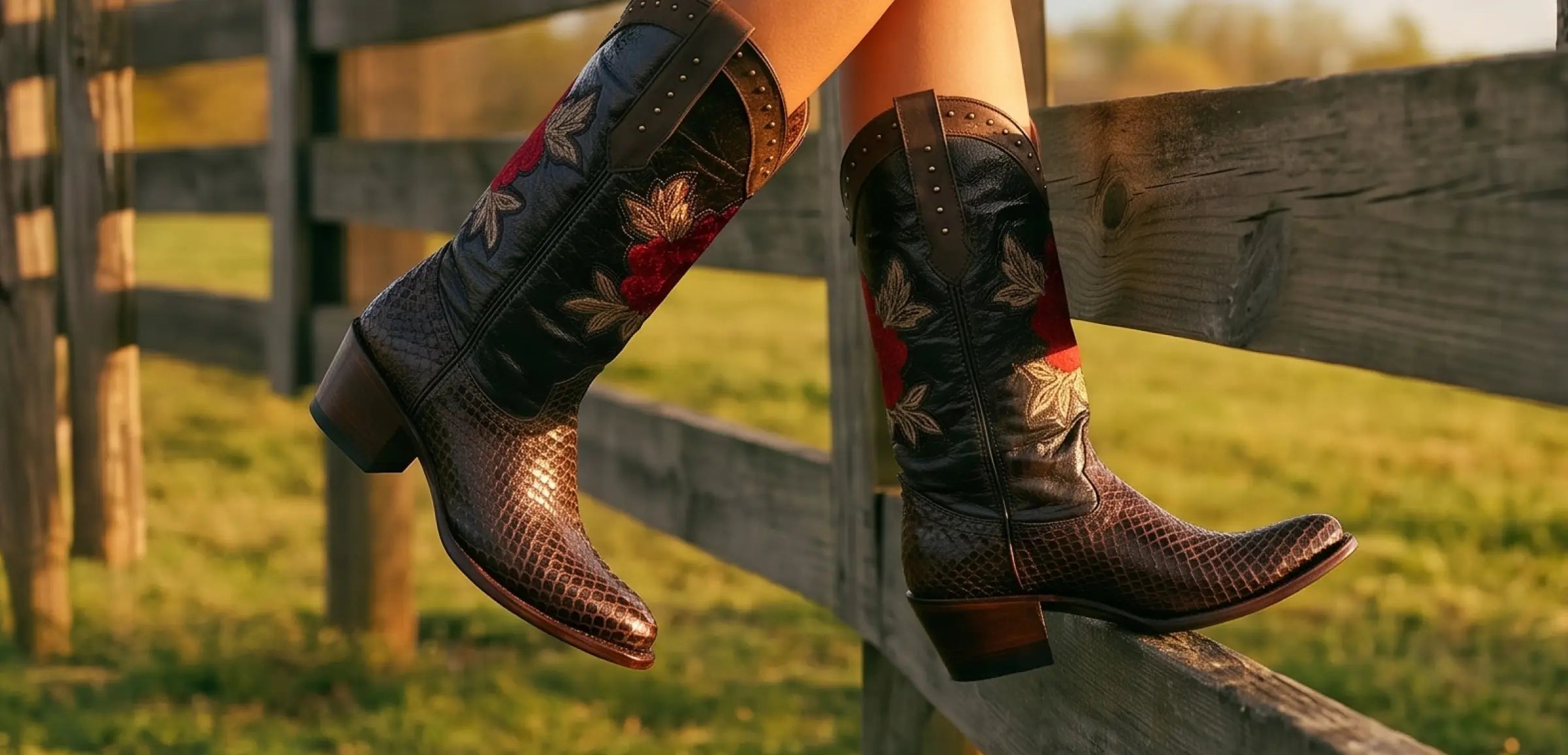 Python Cowgirl Boots
