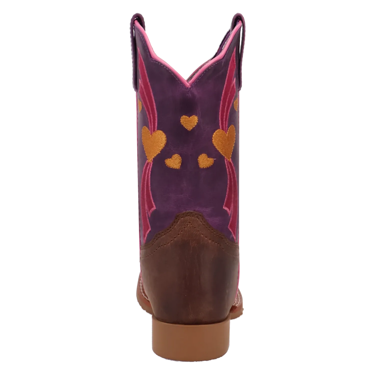 Dan Post Boots Boots Dan Post Kid´s Lottie Leather Wide Square Toe Boots - Tan
