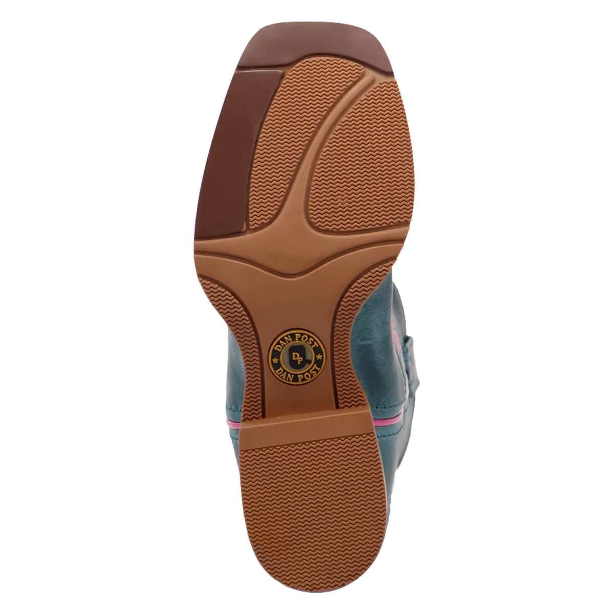 Dan Post Boots Boots Dan Post Kid´s Sweet Caroline Leather Wide Square Toe Boots - Turquoise
