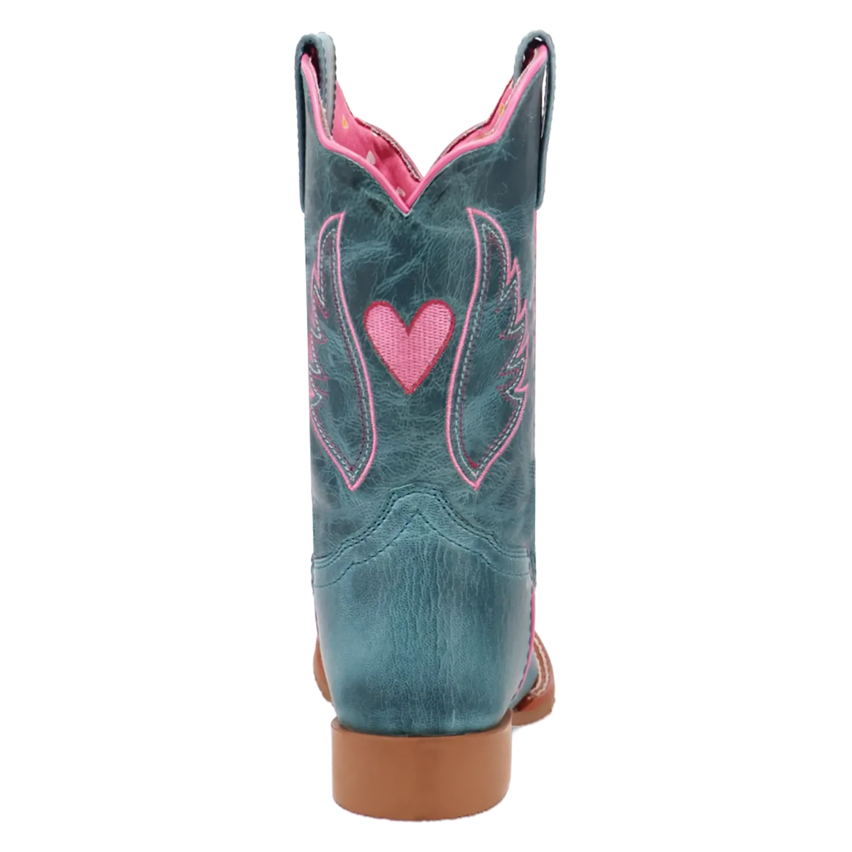 Dan Post Boots Boots Dan Post Kid´s Sweet Caroline Leather Wide Square Toe Boots - Turquoise