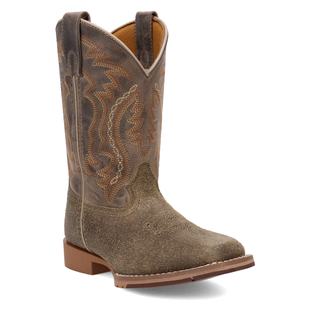 Dan Post Boots Boots Dan Post Youth´s Beasley Leather Wide Square Toe Boots - Grey Blue