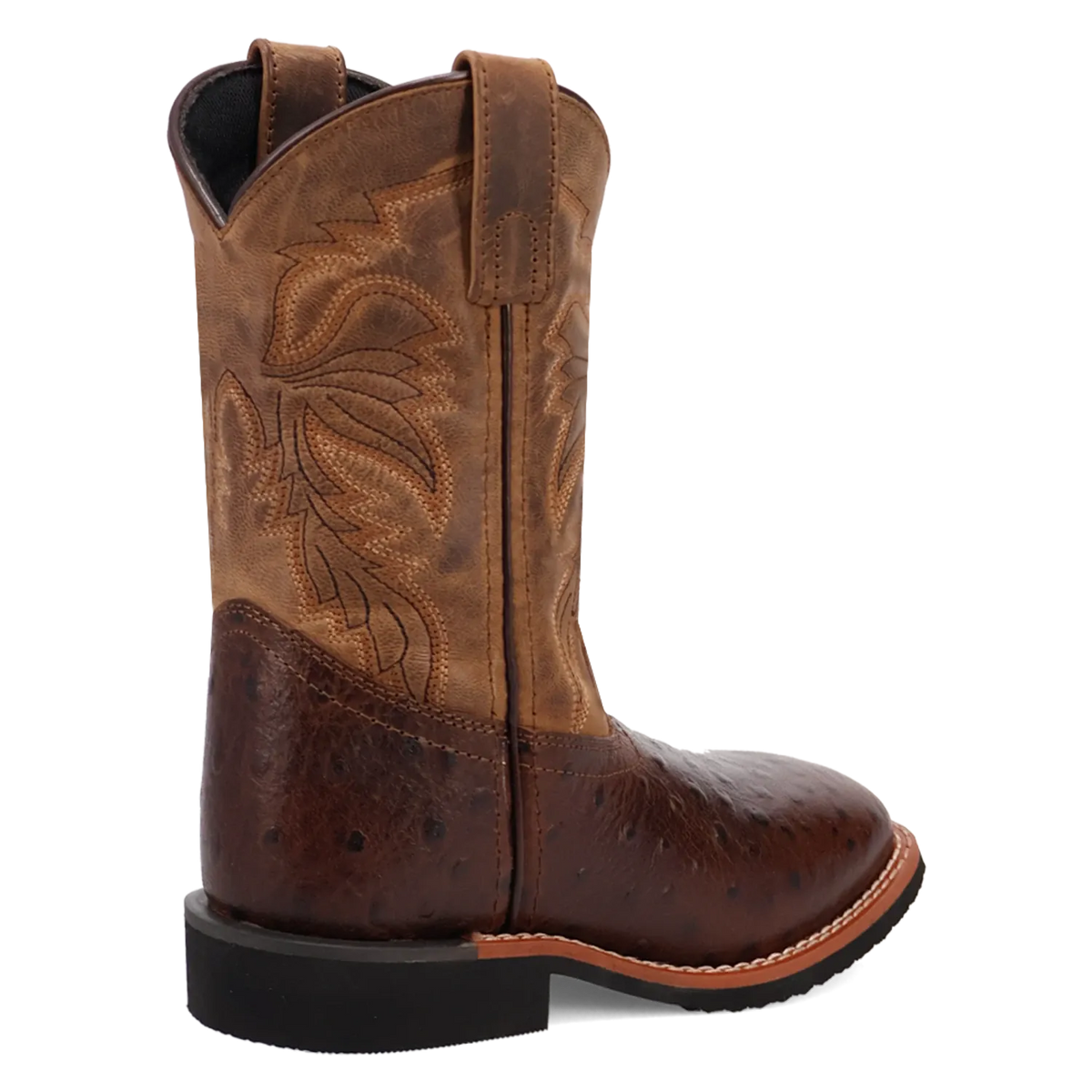 Dan Post Boots Boots Dan Post Youth´s Jet Leather Wide Square Toe Boots - Brown