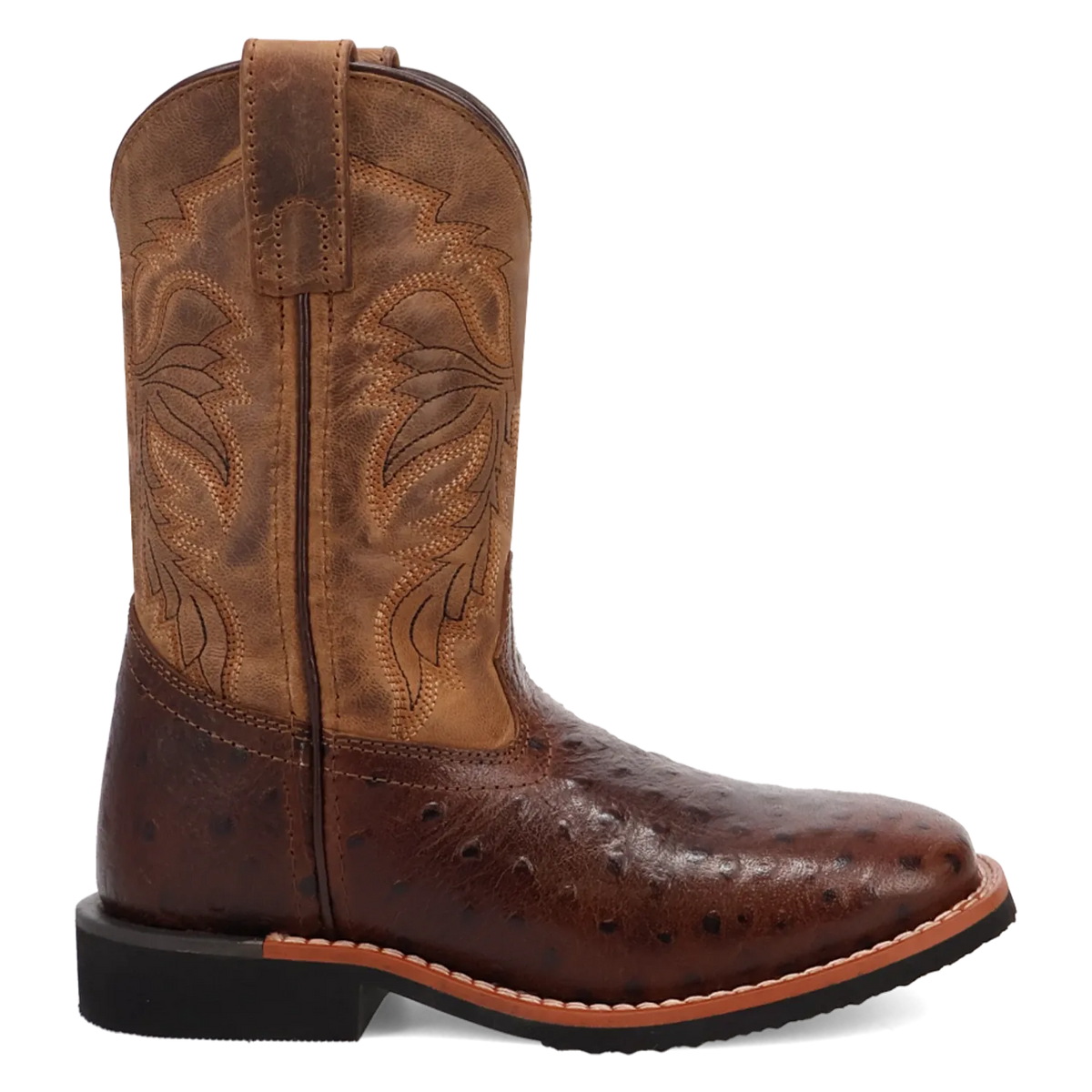 Dan Post Boots Boots Dan Post Youth´s Jet Leather Wide Square Toe Boots - Brown