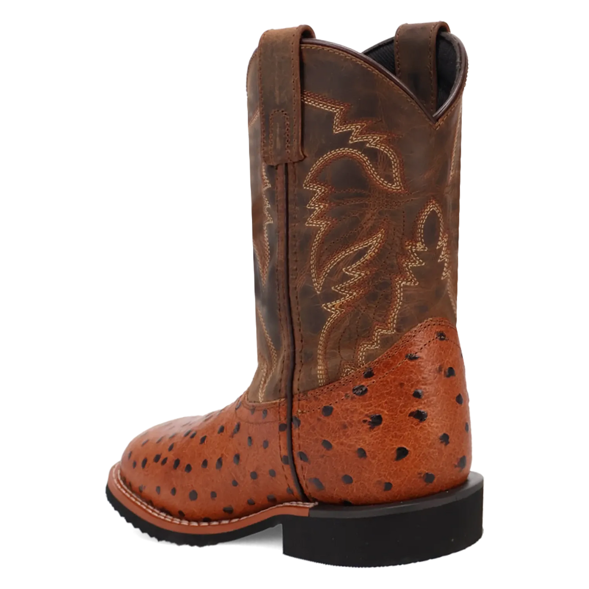 Dan Post Boots Boots Dan Post Youth´s Jet Leather Wide Square Toe Boots - Tan