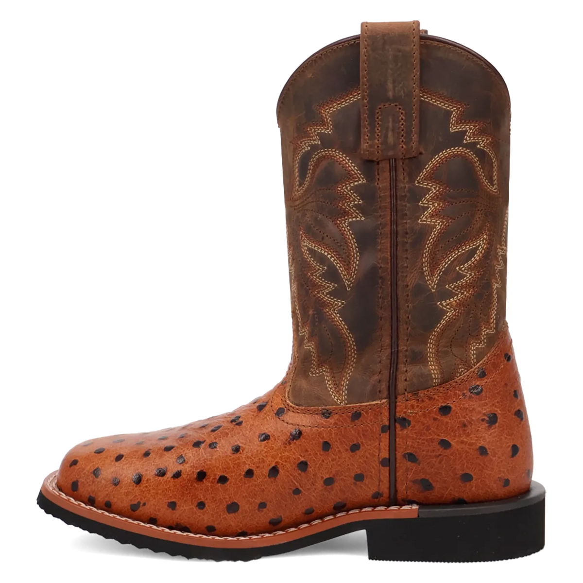 Dan Post Boots Boots Dan Post Youth´s Jet Leather Wide Square Toe Boots - Tan