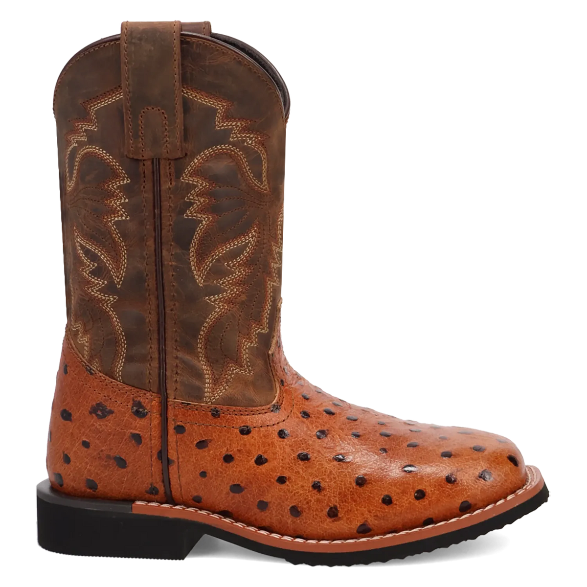 Dan Post Boots Boots Dan Post Youth´s Jet Leather Wide Square Toe Boots - Tan