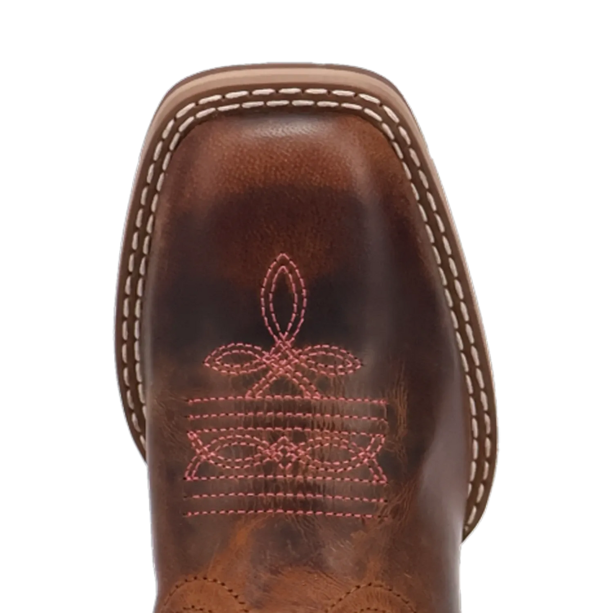 Dan Post Boots Boots Dan Post Youth´s Salina Leather Wide Square Toe Boots - Tan/Pink