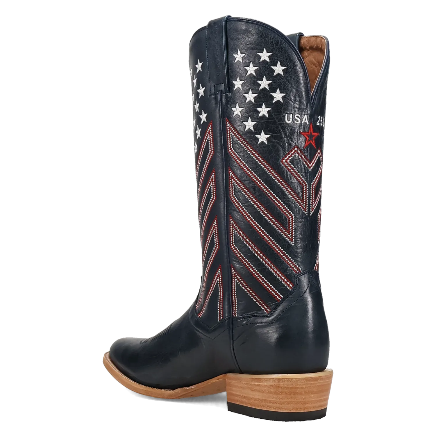 Dan Post Boots Boots Men's America 250 Leather Round Toe Boots Blue Color - Dan Post Boots