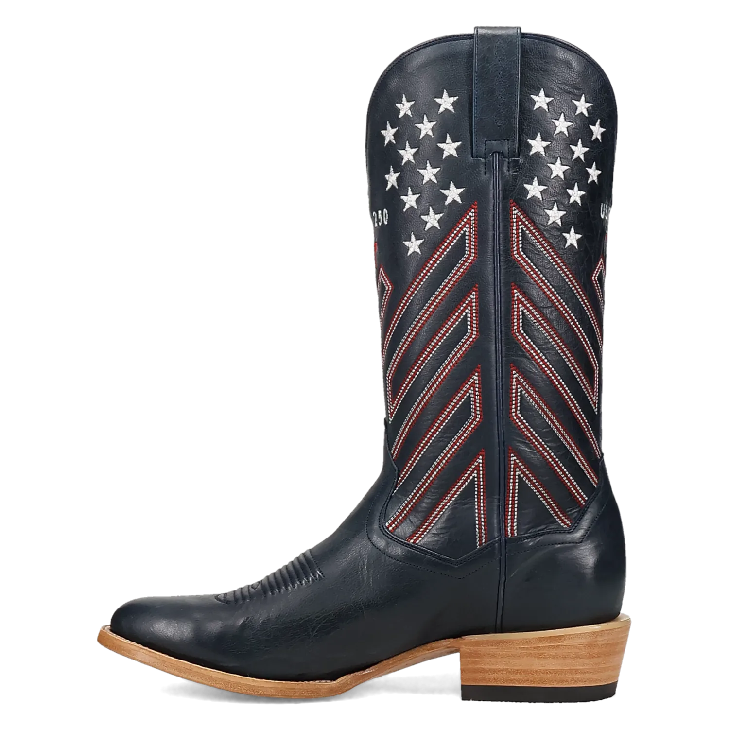 Dan Post Boots Boots Men's America 250 Leather Round Toe Boots Blue Color - Dan Post Boots