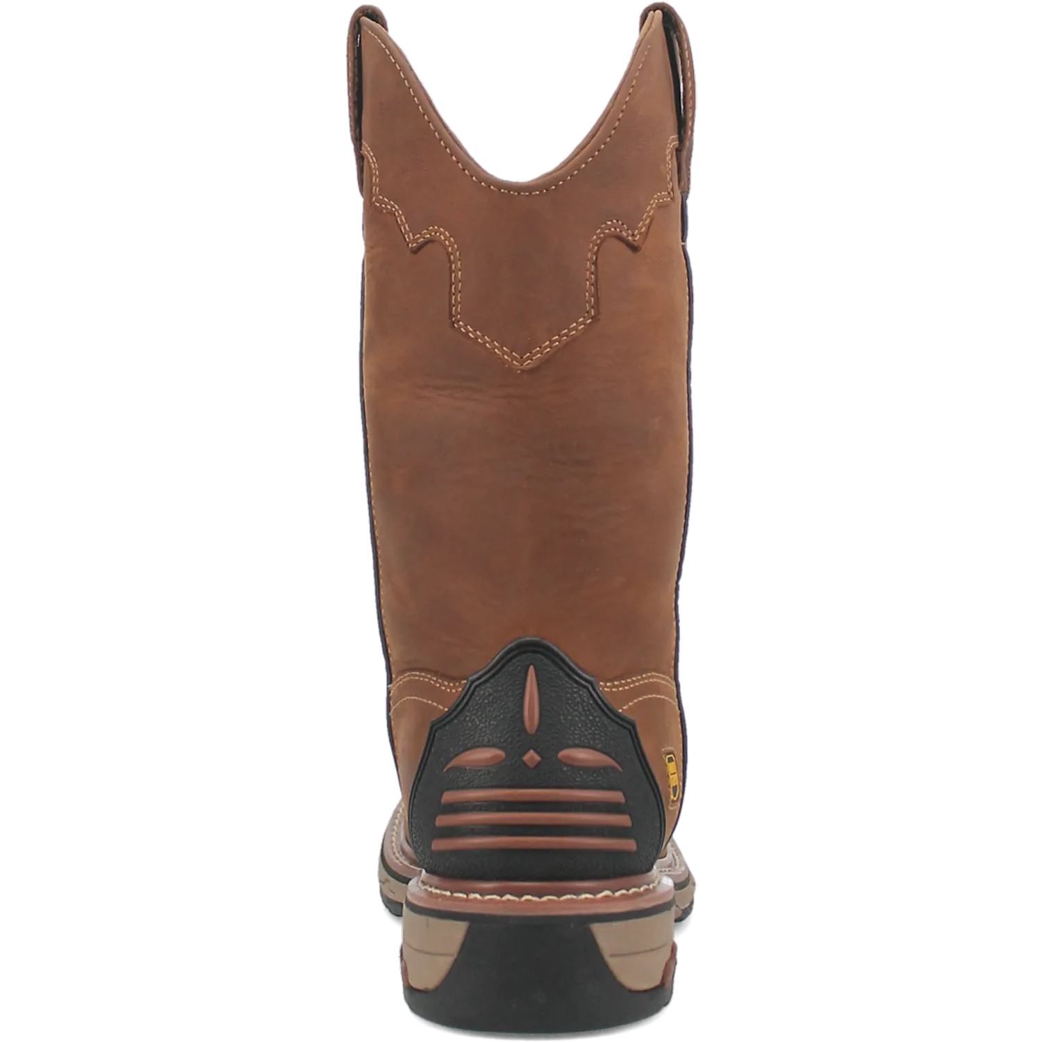 Dan Post Boots Boots Men's Blayde Waterproof Leather Wide Square Toe Work Boots Saddle Tan Color - Dan Post Boots