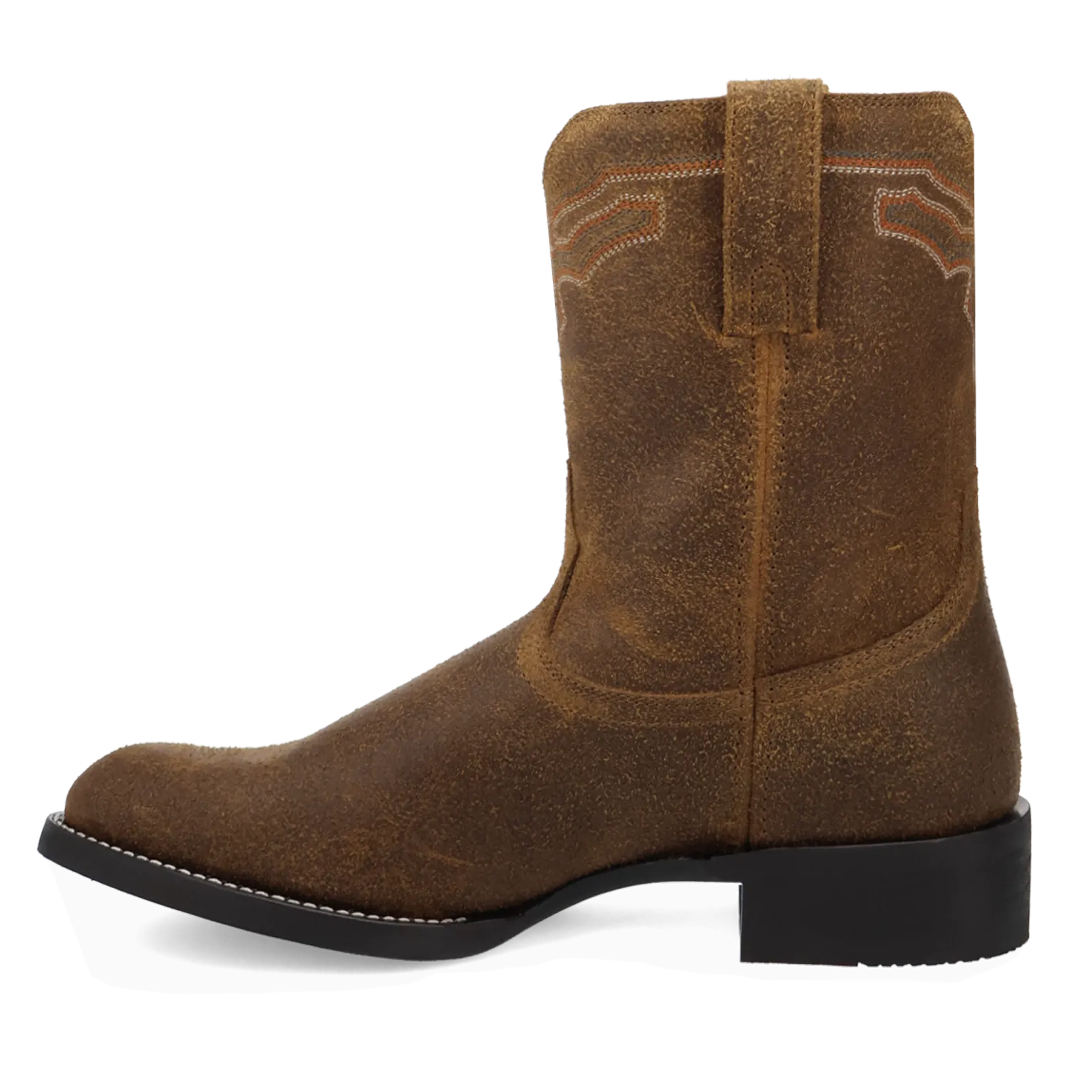 Dan Post Boots Boots Men's Bravado Leather Round Toe Short Boots Tan Color - Laredo Boots