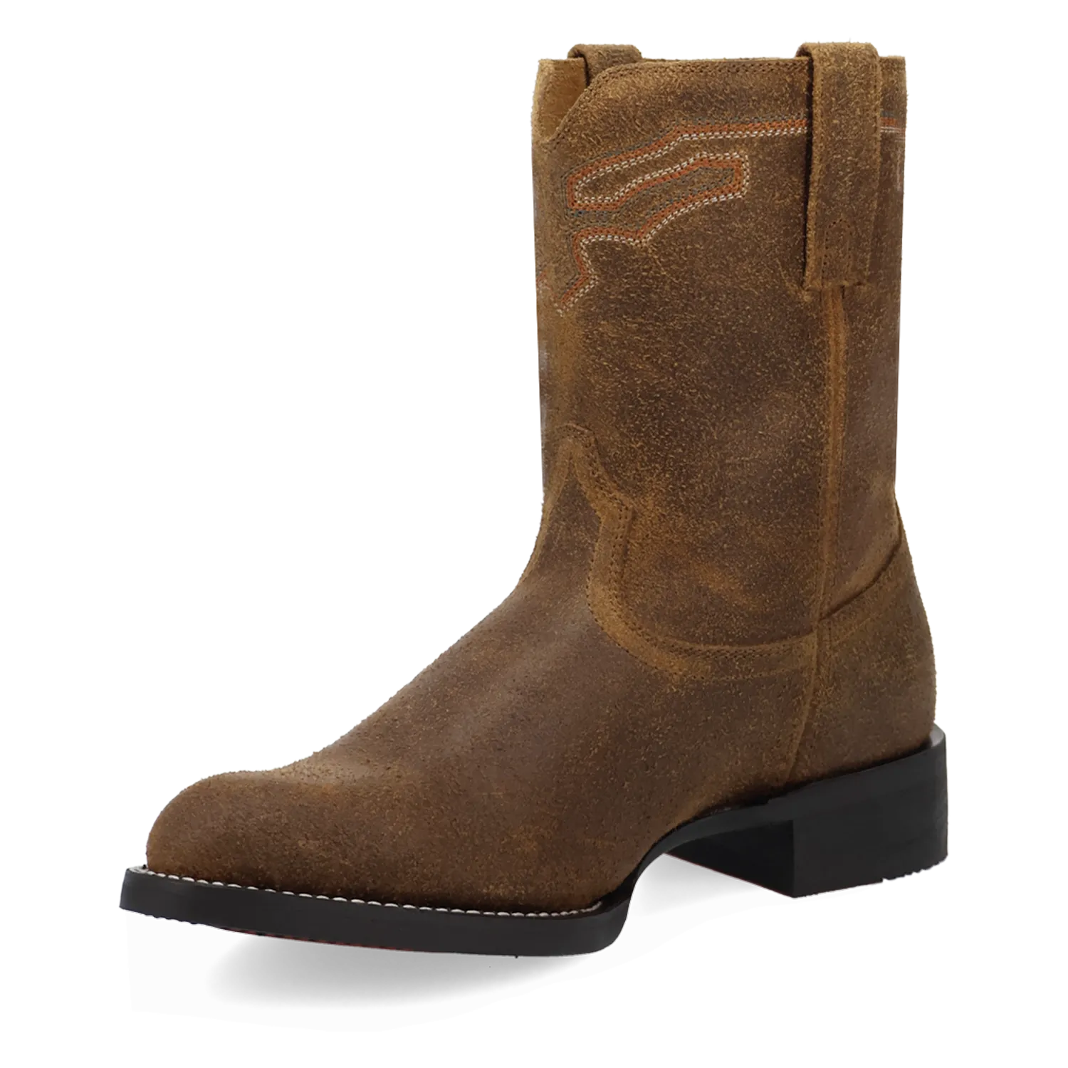 Dan Post Boots Boots Men's Bravado Leather Round Toe Short Boots Tan Color - Laredo Boots