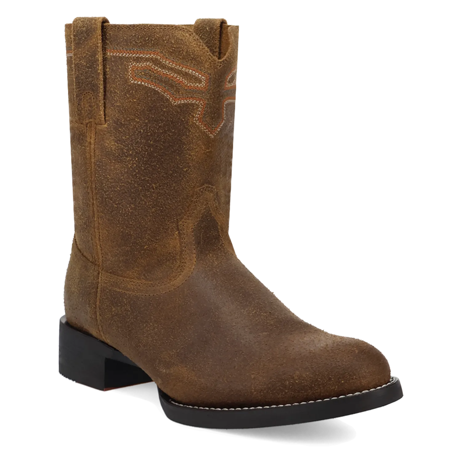 Dan Post Boots Boots Men's Bravado Leather Round Toe Short Boots Tan Color - Laredo Boots