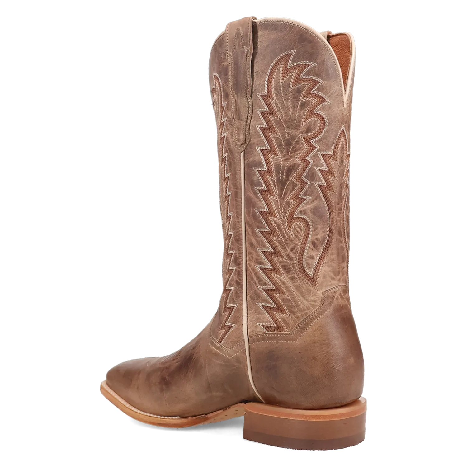 Dan Post Boots Boots Men's Jerry Leather Square Toe Boots Tan Color - Dan Post Boots