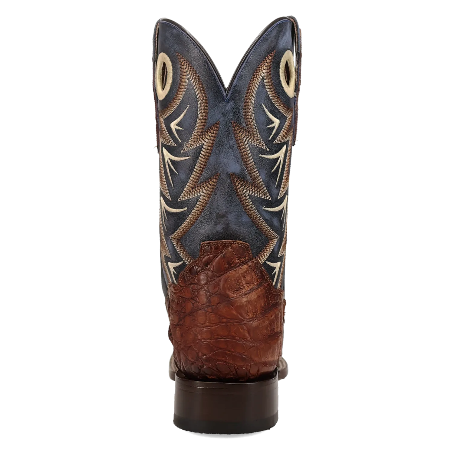 Dan Post Boots Boots Men's Marsh Caiman Wide Square Toe Boots Cognac Color - Dan Post Boots