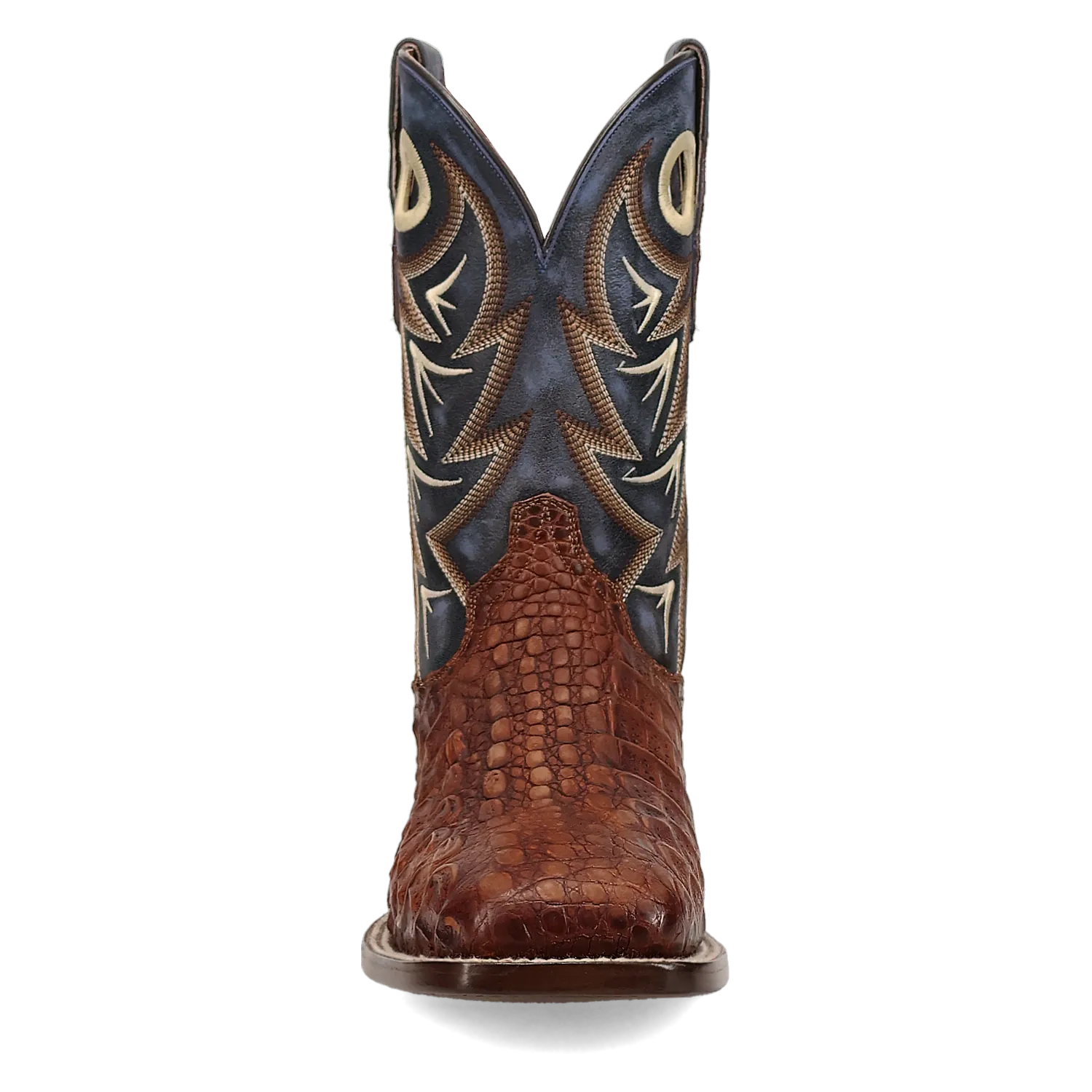 Dan Post Boots Boots Men's Marsh Caiman Wide Square Toe Boots Cognac Color - Dan Post Boots