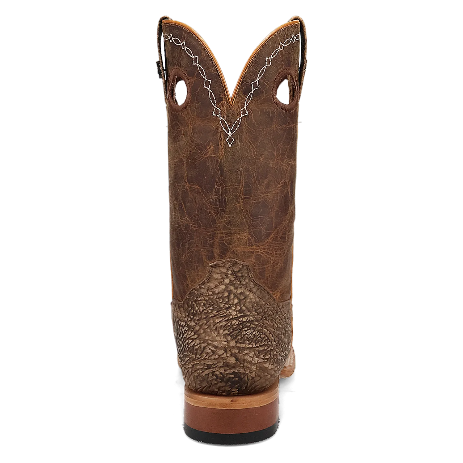 Dan Post Boots Boots Men's Murray Bison Leather Wide Square Toe Boots Brown Color - Dan Post Boots