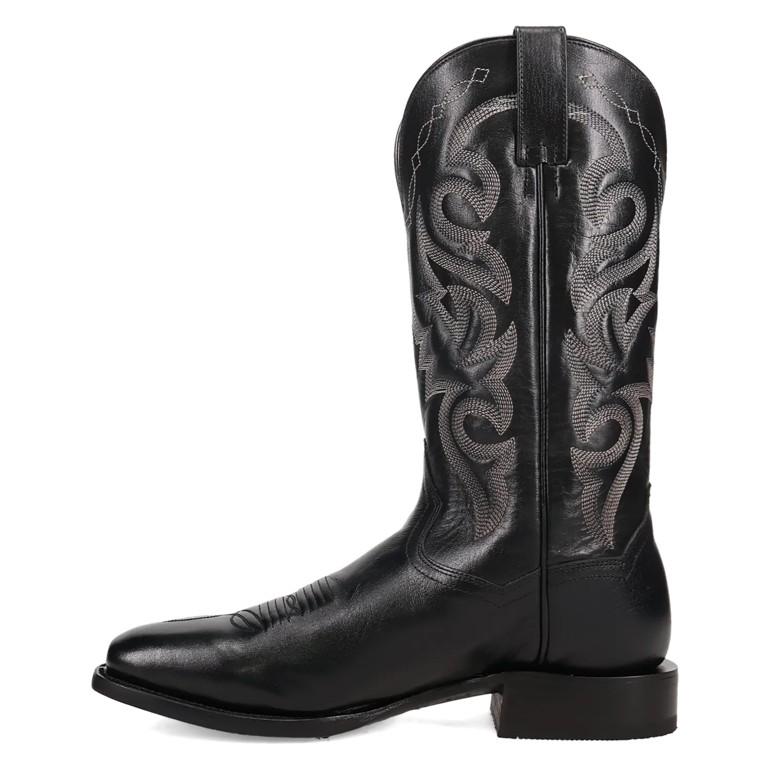 Dan Post Boots Boots Men's Remington Leather Square Toe Boots Black Color - Dan Post Boots