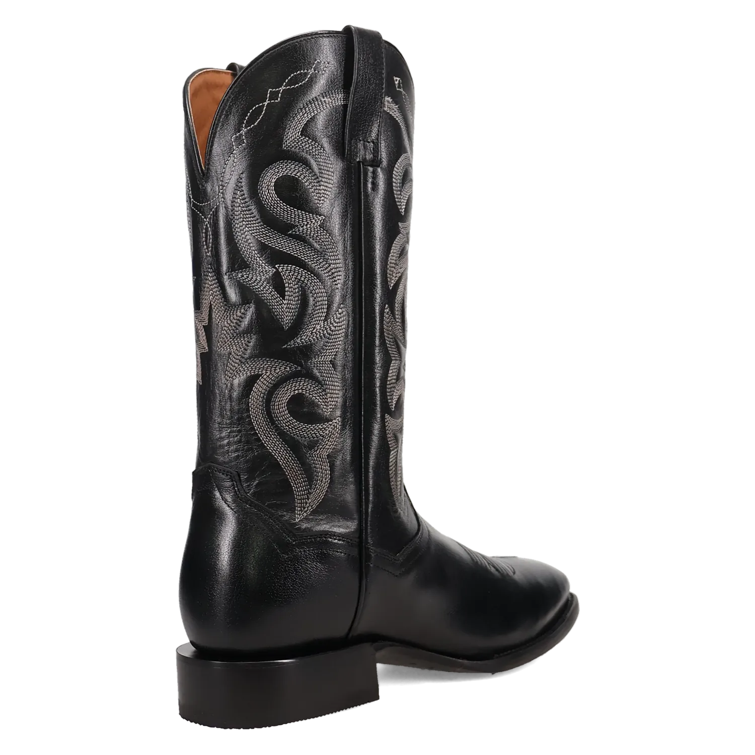 Dan Post Boots Boots Men's Remington Leather Square Toe Boots Black Color - Dan Post Boots