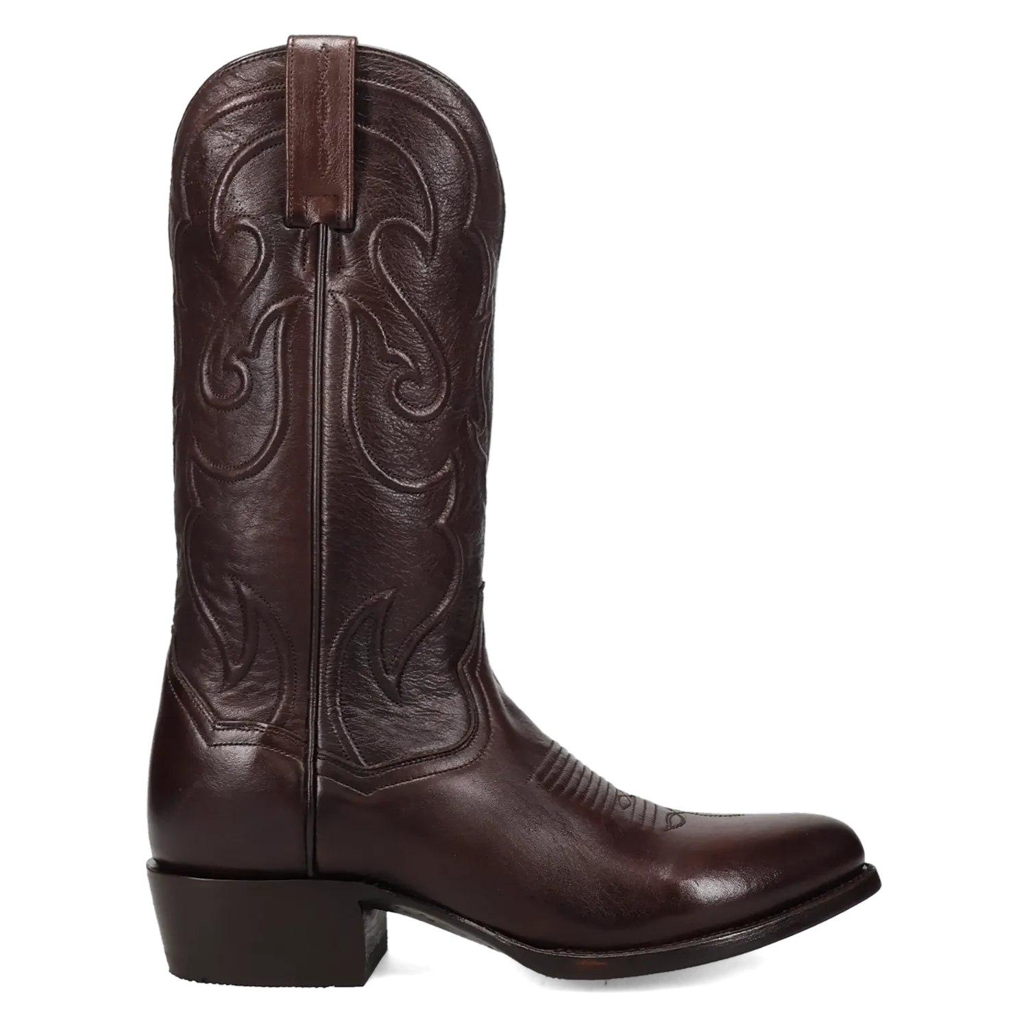 Dan Post Boots Boots Men's Rio Grande Leather Round Toe Boots Chocolate Color - Dan Post Boots