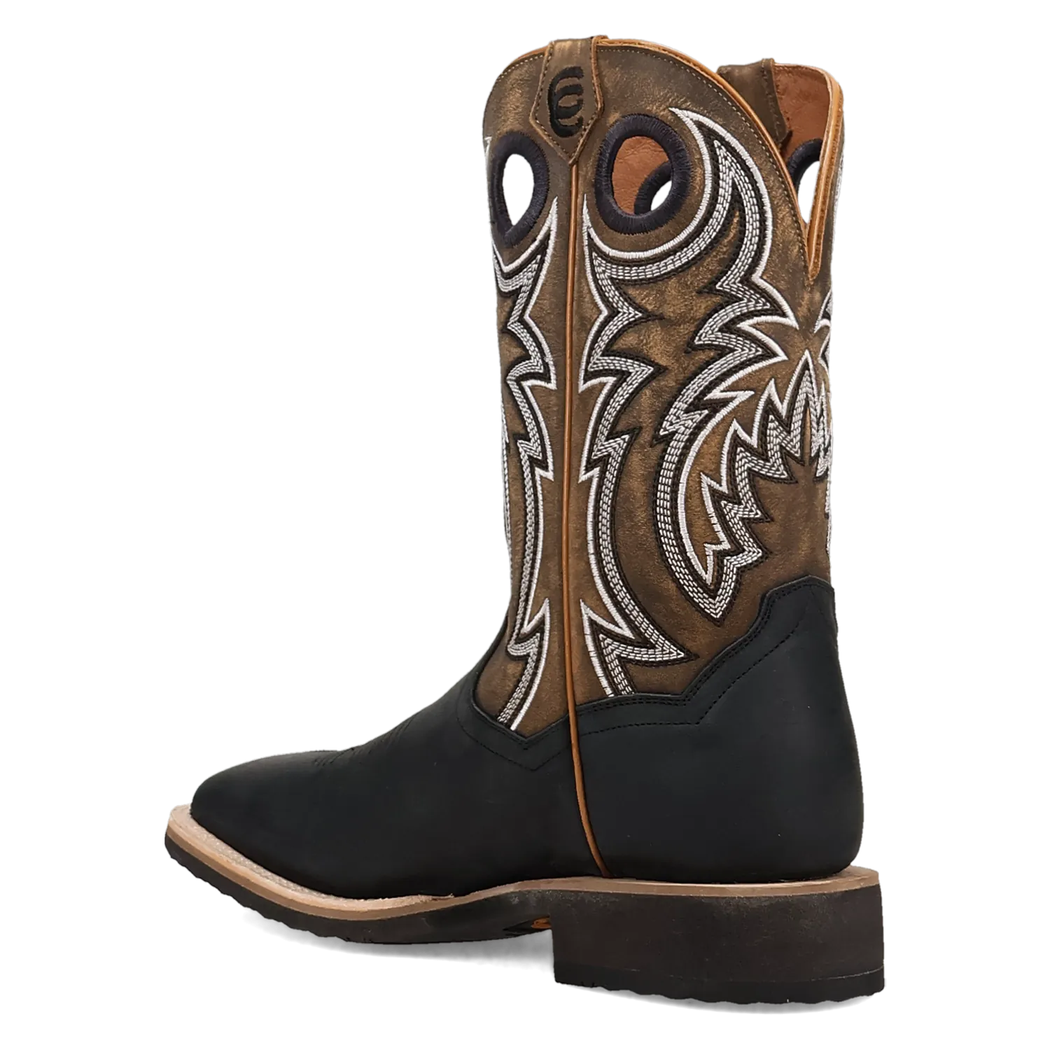 Dan Post Boots Boots Men's Royston Leather Wide Square Toe Boots Black Color - Dan Post Boots