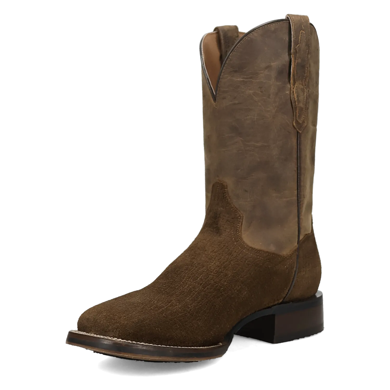 Dan Post Boots Boots Men's Snyder Leather Wide Square Toe Boots Tan/Brown Color - Dan Post Boots