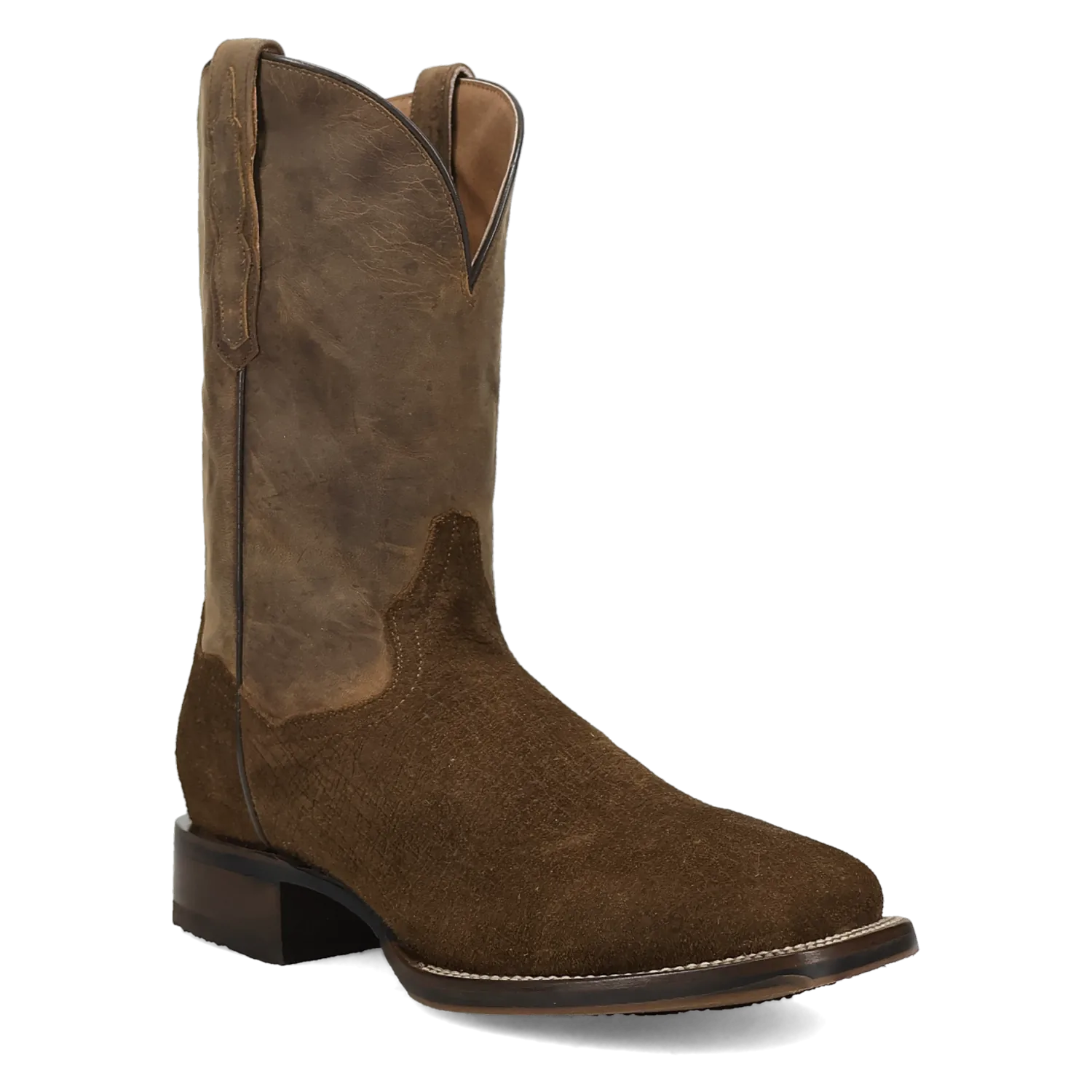 Dan Post Boots Boots Men's Snyder Leather Wide Square Toe Boots Tan/Brown Color - Dan Post Boots