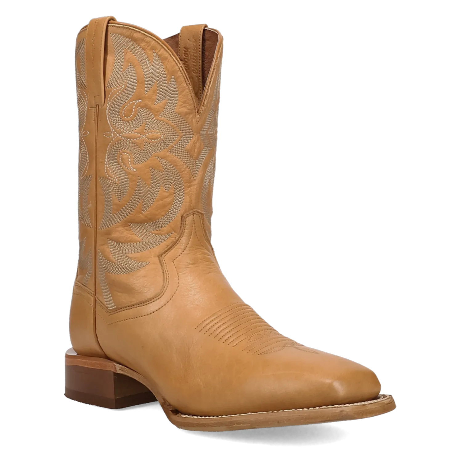 Dan Post Boots Boots Men's Sonora Leather Wide Square Toe Boots Honey Color - Dan Post Boots