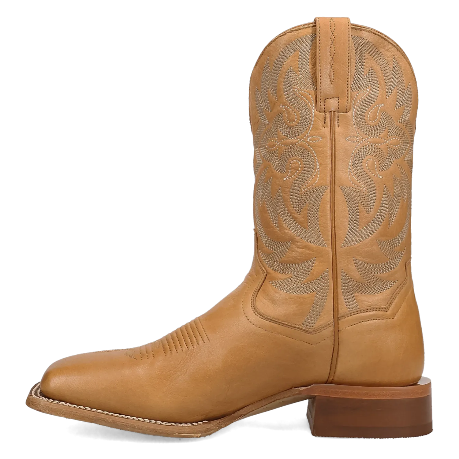 Dan Post Boots Boots Men's Sonora Leather Wide Square Toe Boots Honey Color - Dan Post Boots