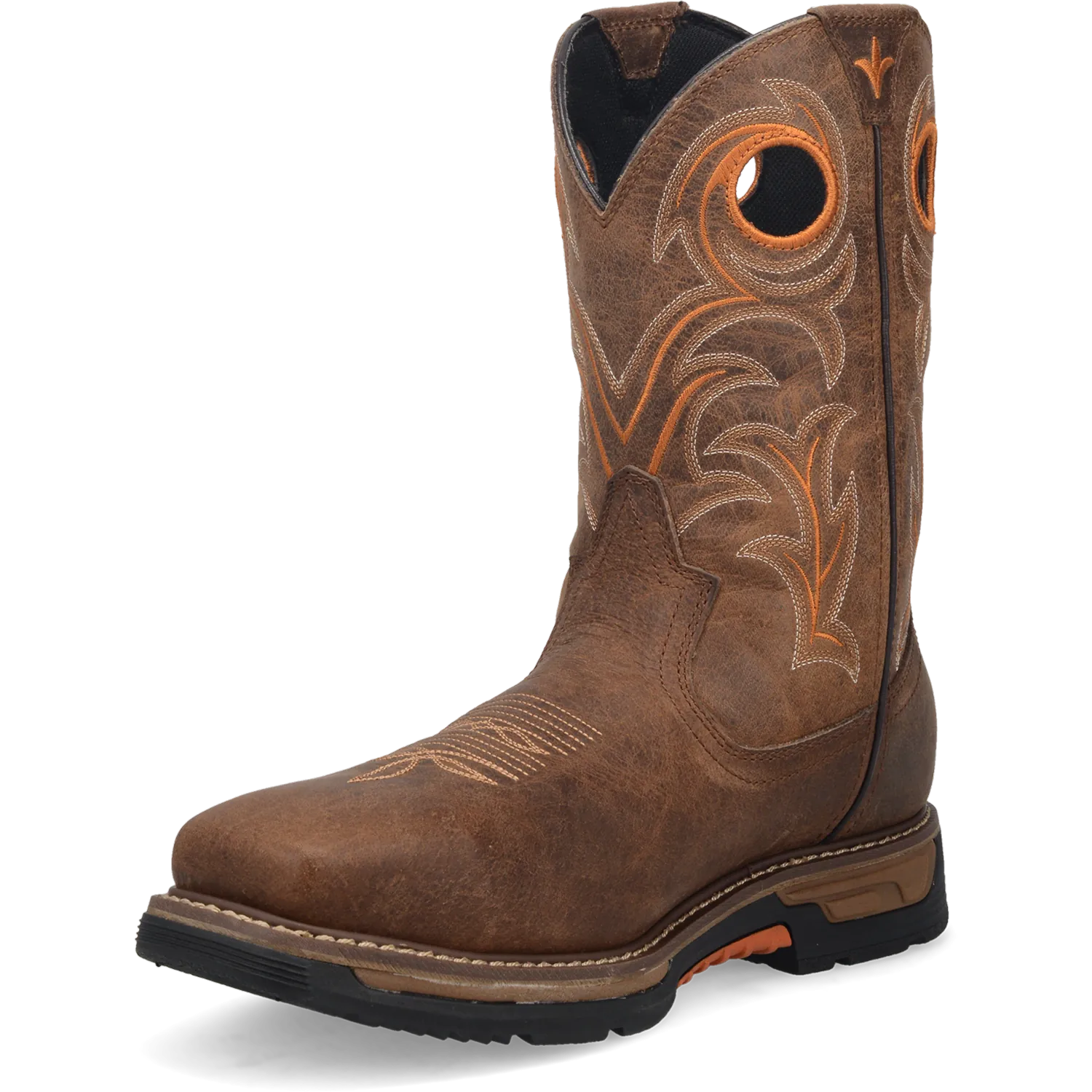 Dan Post Boots Boots Men's Storm´s Eye Waterproof Composite Wide Square Toe Work Boots Brown Color - Dan Post Boots