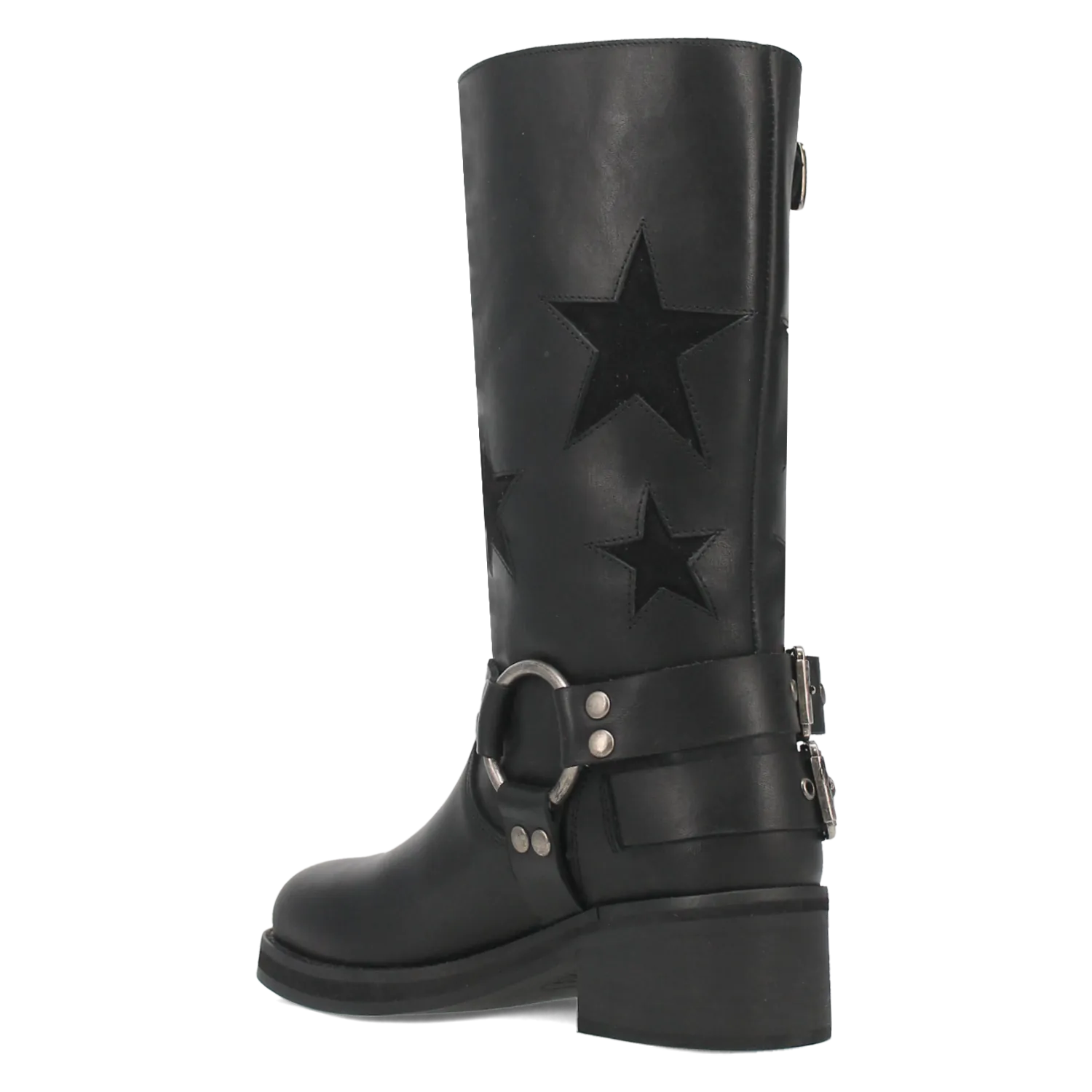 Dan Post Boots Boots Women's Blacklist Leather Round Toe Boots Black Color - Dingo