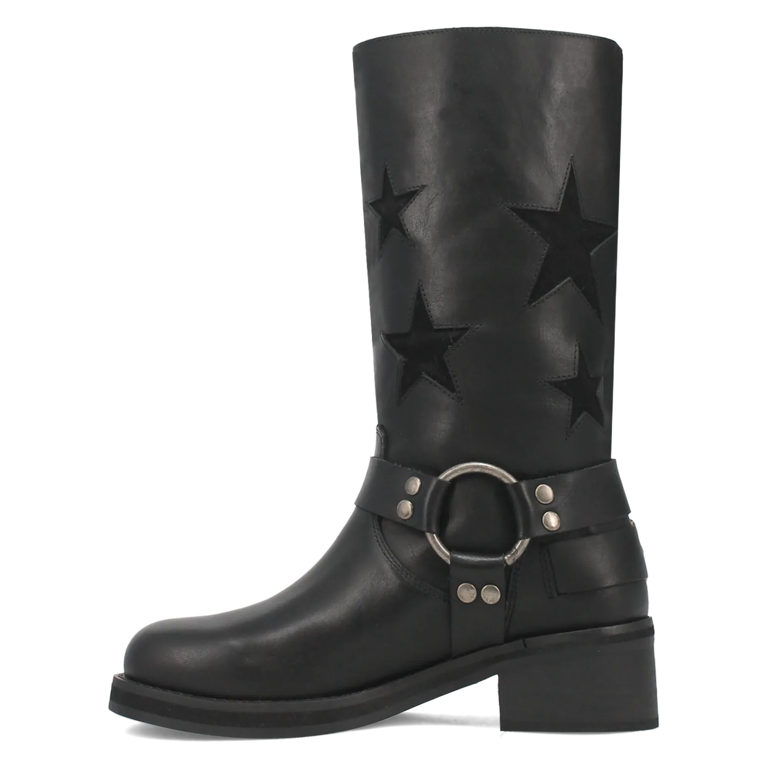 Dan Post Boots Boots Women's Blacklist Leather Round Toe Boots Black Color - Dingo