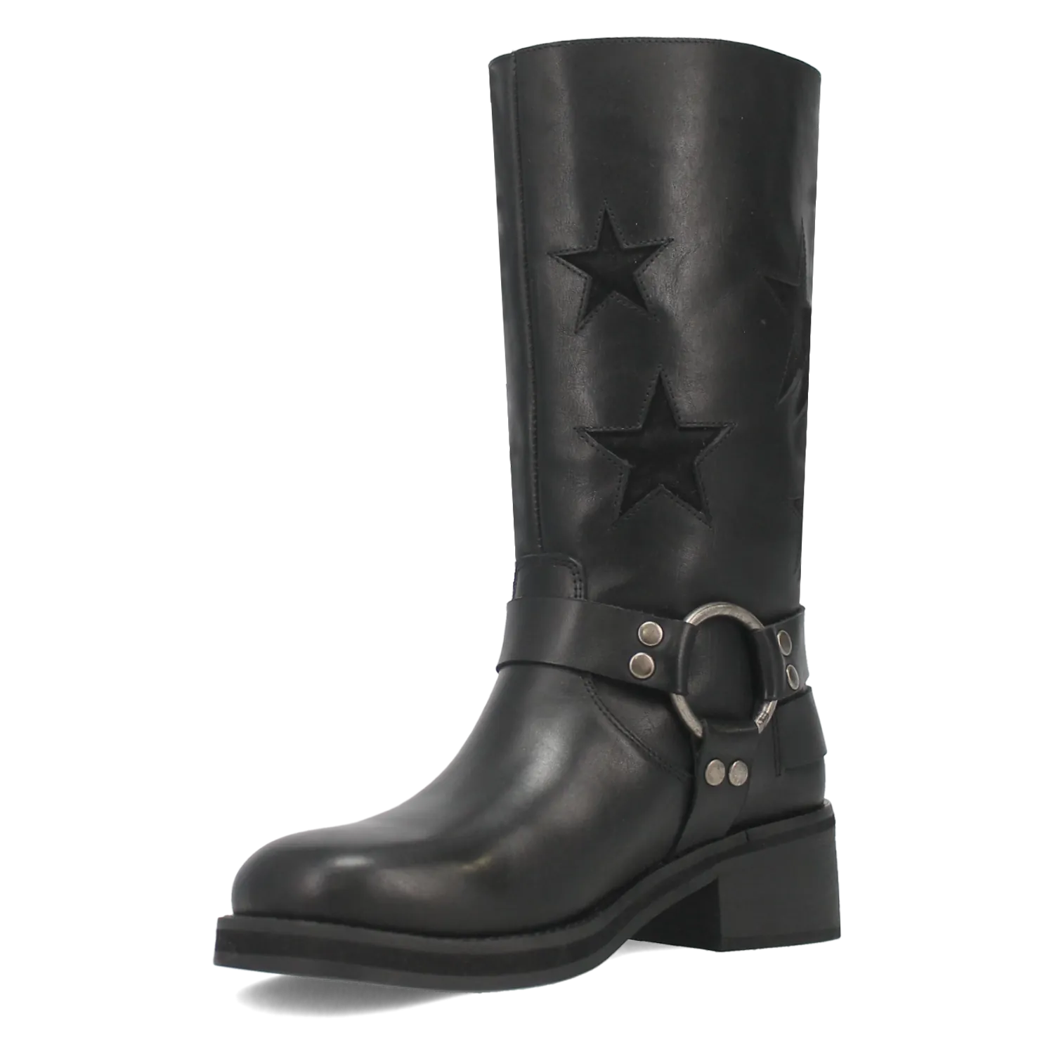 Dan Post Boots Boots Women's Blacklist Leather Round Toe Boots Black Color - Dingo
