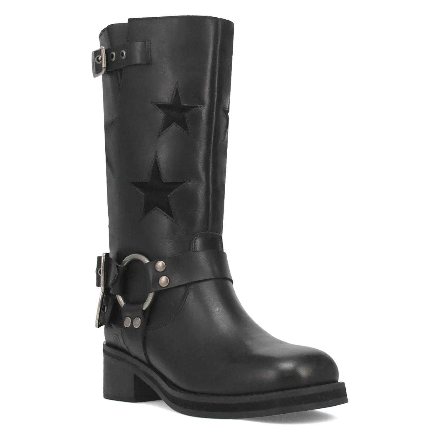 Dan Post Boots Boots Women's Blacklist Leather Round Toe Boots Black Color - Dingo
