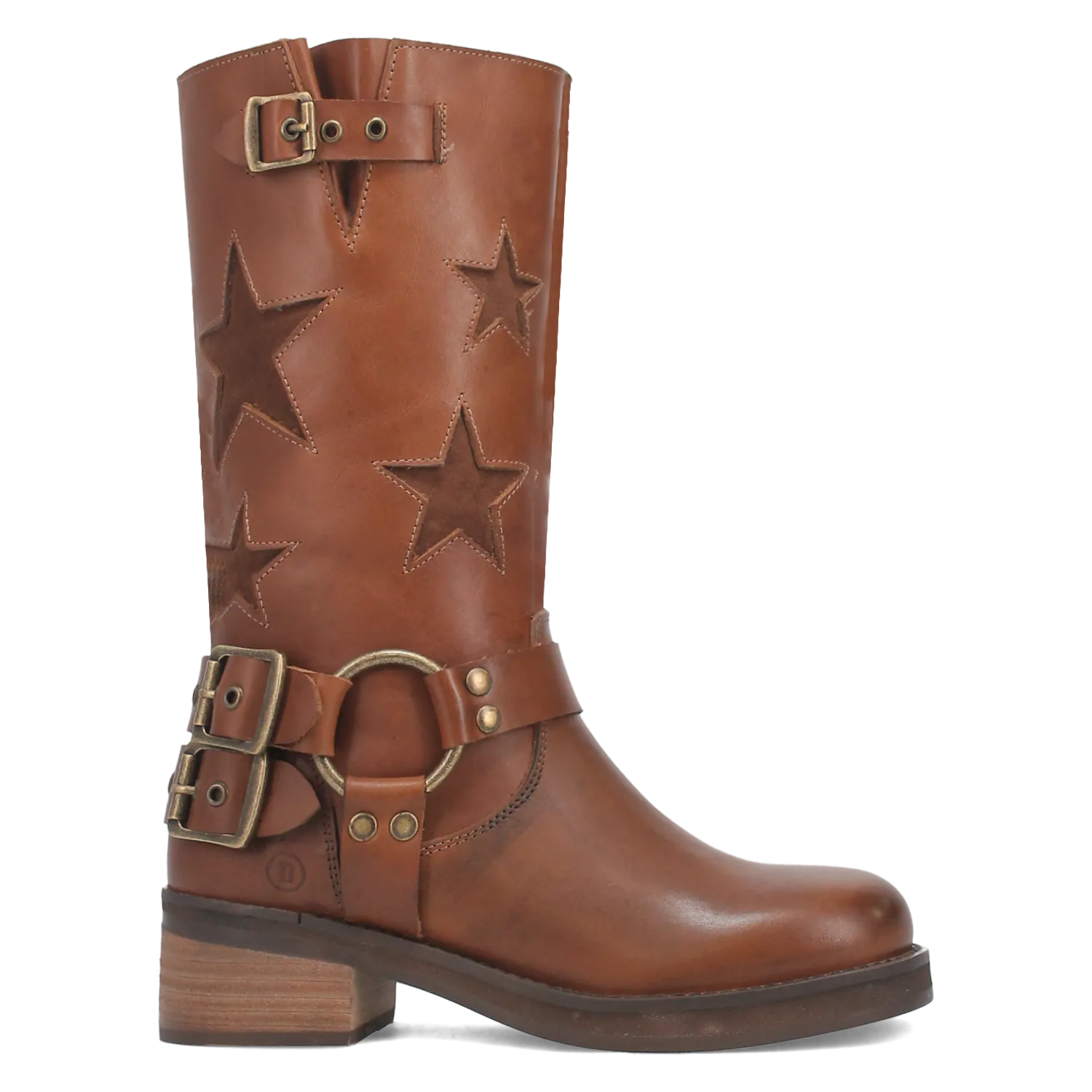 Dan Post Boots Boots Women's Blacklist Leather Round Toe Boots Brown Color - Dingo