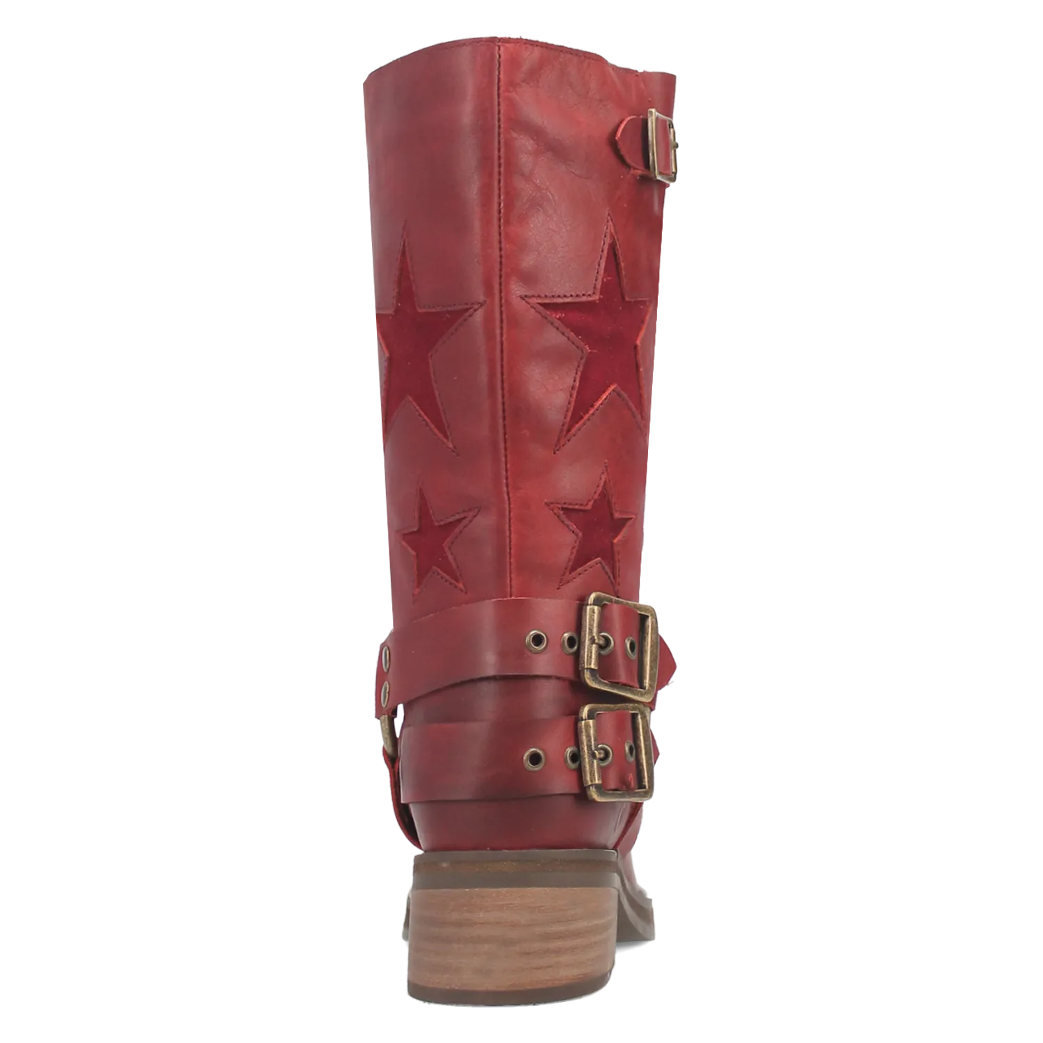 Dan Post Boots Boots Women's Blacklist Leather Round Toe Boots Wine Color - Dingo