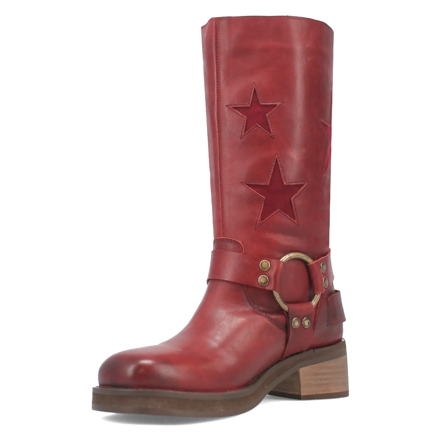 Dan Post Boots Boots Women's Blacklist Leather Round Toe Boots Wine Color - Dingo