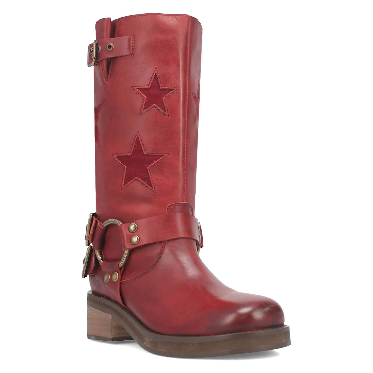 Dan Post Boots Boots Women's Blacklist Leather Round Toe Boots Wine Color - Dingo