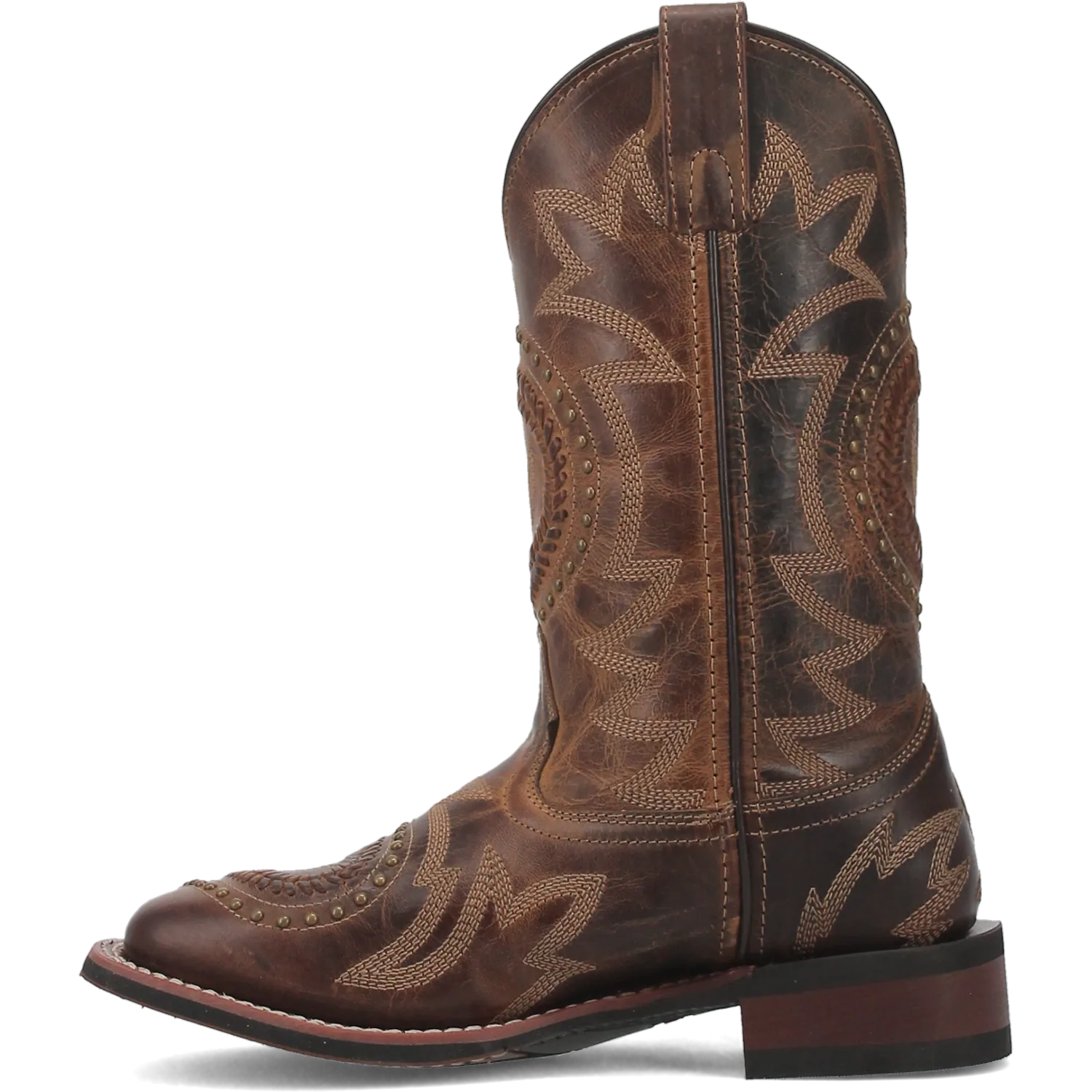 Dan Post Boots Boots Women's Charli Leather Wide Square Toe Boots Tan Color - Dan Post Boots