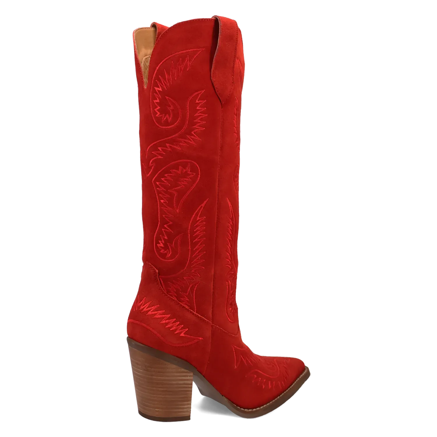 Dan Post Boots Boots Women's Evita Leather Tall Boot Red Color - Dingo
