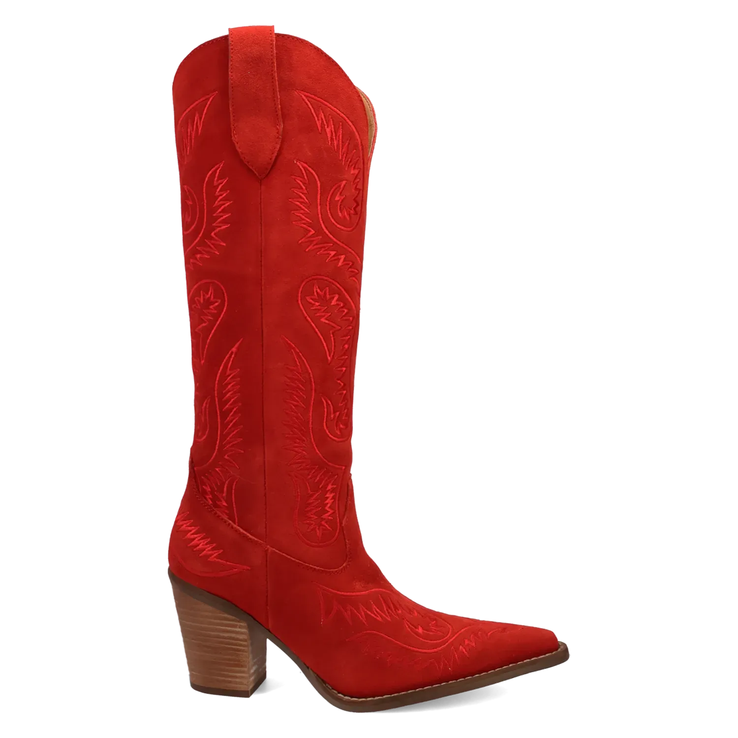 Dan Post Boots Boots Women's Evita Leather Tall Boot Red Color - Dingo