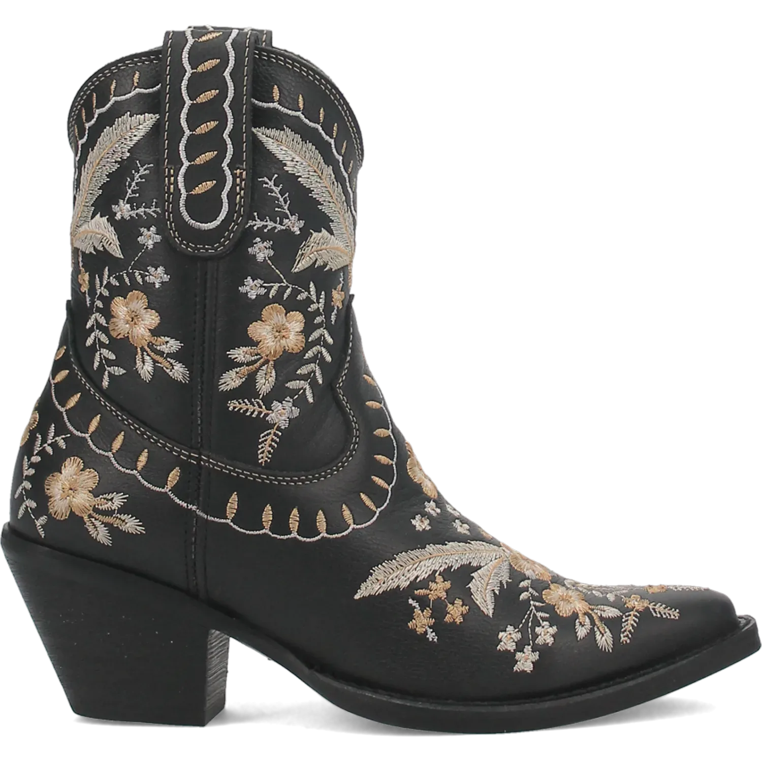 Dan Post Boots Boots Women´s Genuine Leather Primrose Bootie Black Color - Dingo