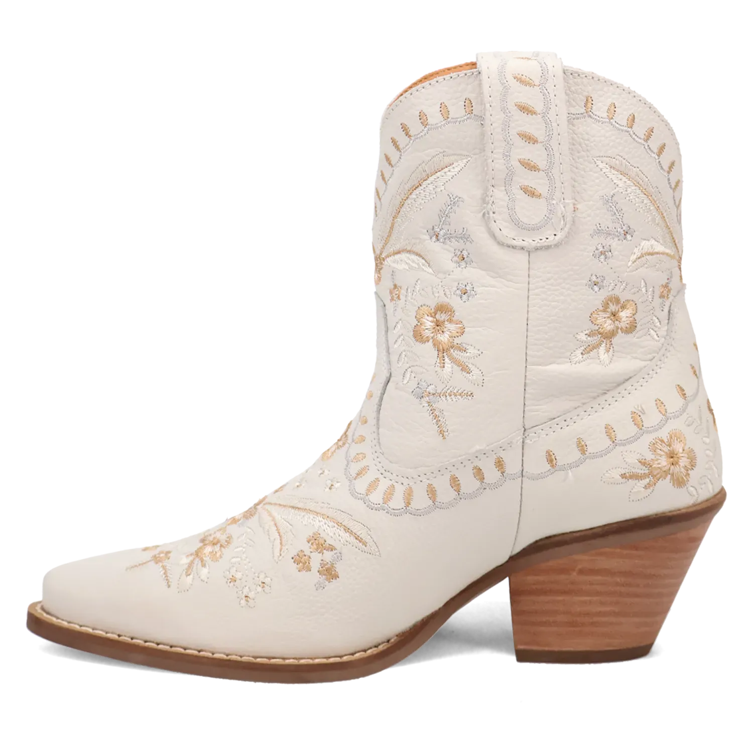 Dan Post Boots Boots Women´s Genuine Leather Primrose Bootie White Color - Dingo