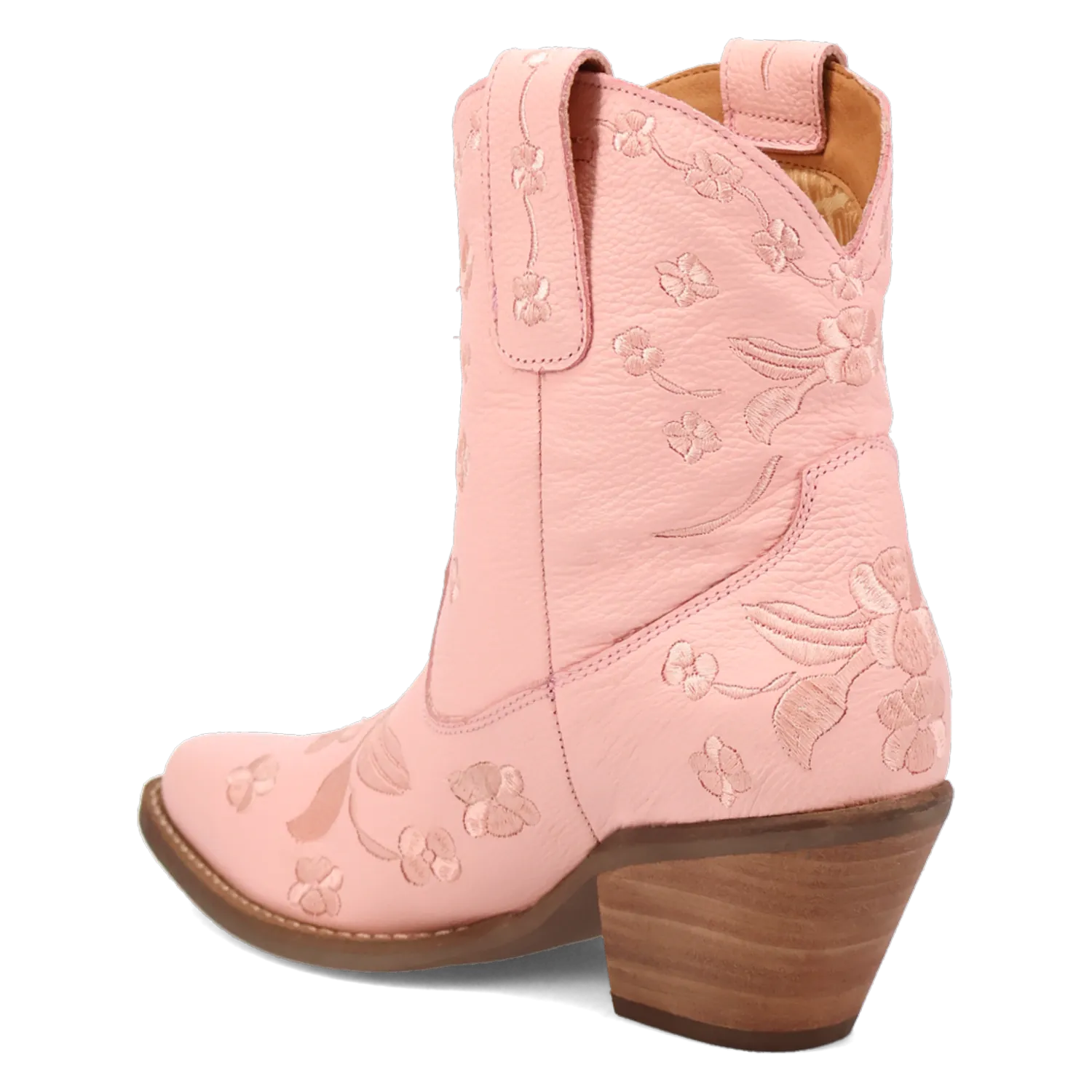 Dan Post Boots Boots Women´s Genuine Leather Sweetheart Bootie Pink Color - Dingo