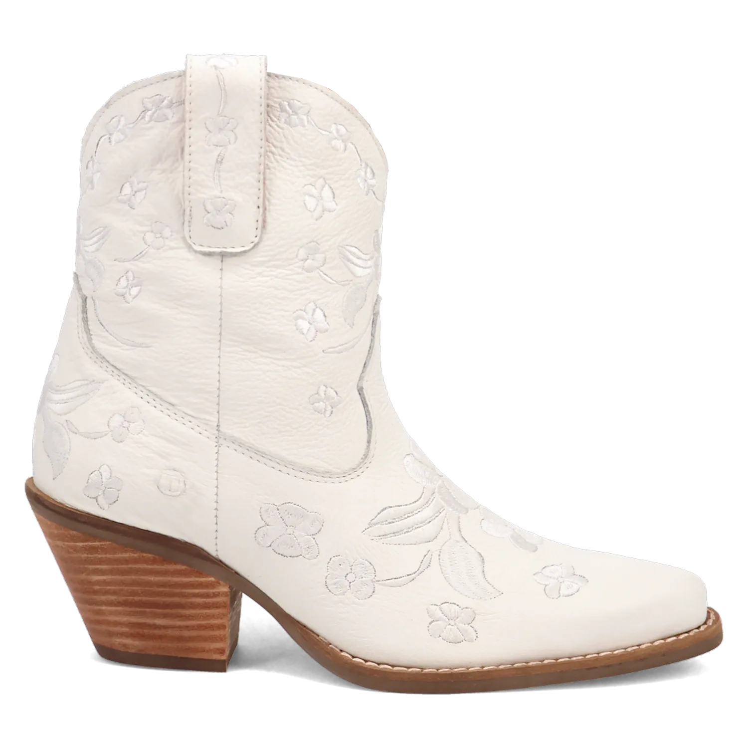 Dan Post Boots Boots Women´s Genuine Leather Sweetheart Bootie White Color - Dingo