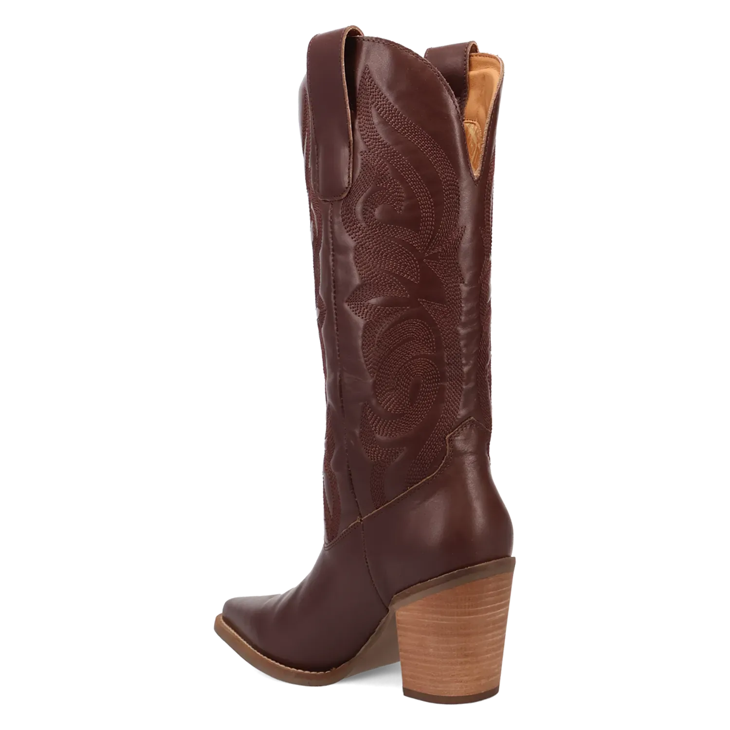 Dan Post Boots Boots Women's Hensley Leather Snip Toe Boots Brown Color - Dingo