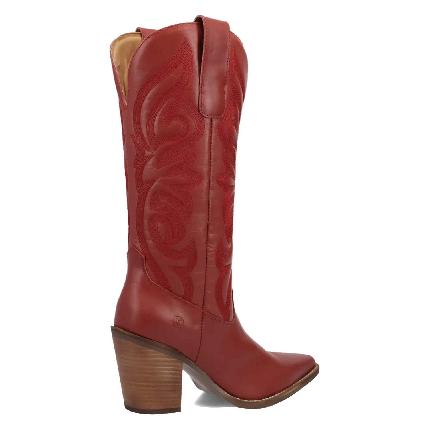 Dan Post Boots Boots Women's Hensley Leather Snip Toe Boots Red Color - Dingo