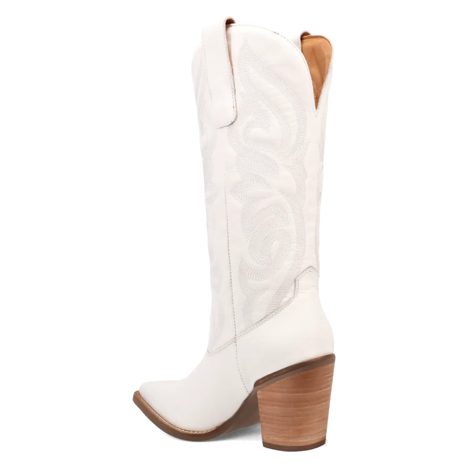 Dan Post Boots Boots Women's Hensley Leather Snip Toe Boots White Color - Dingo