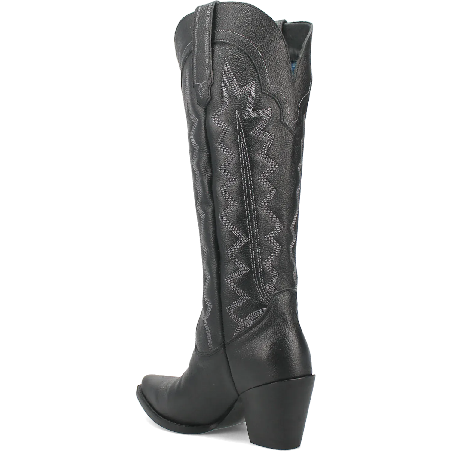 Dan Post Boots Boots Women's High Cotton Leather Tall Boot Black Color - Dingo