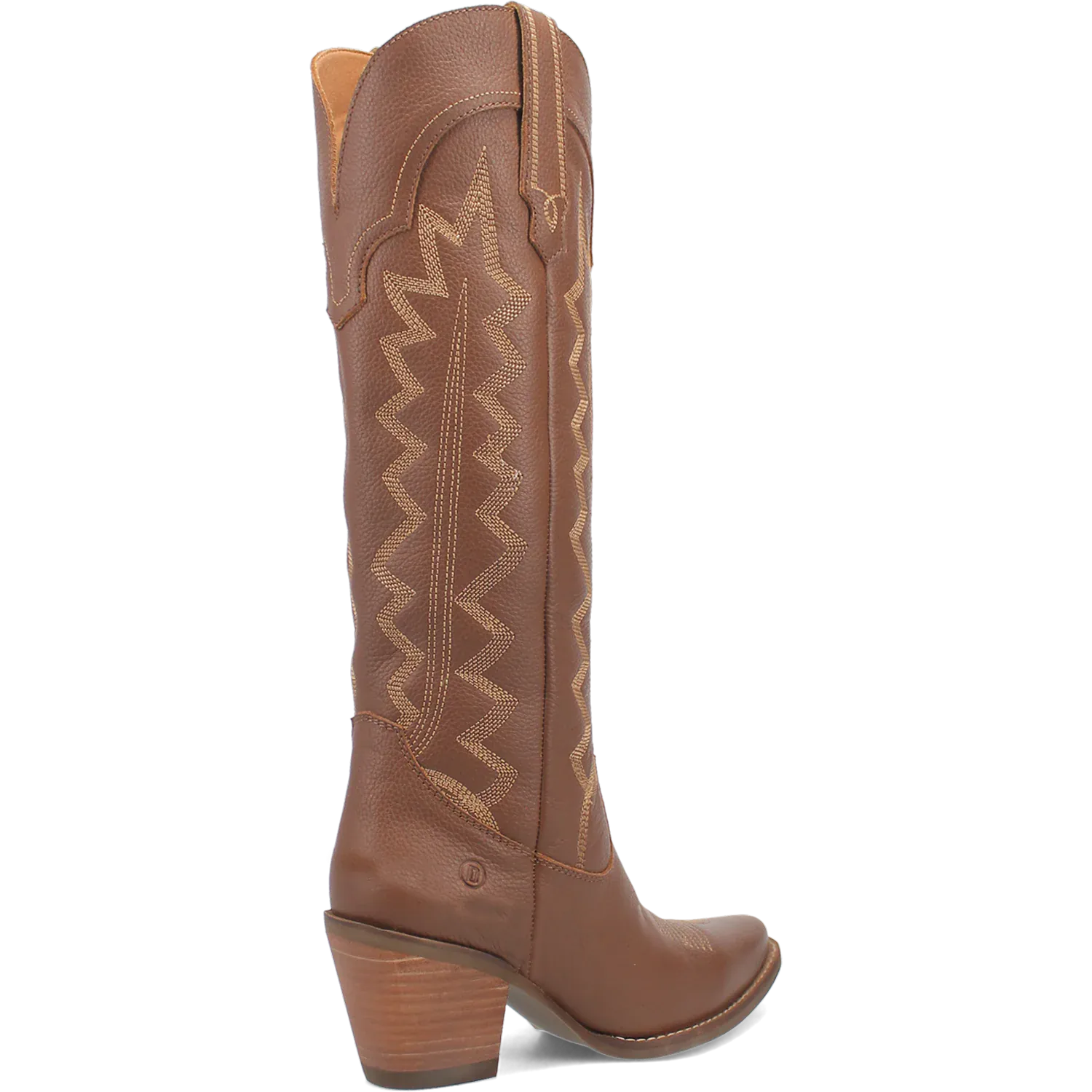 Dan Post Boots Boots Women's High Cotton Leather Tall Boot Brown Color - Dingo